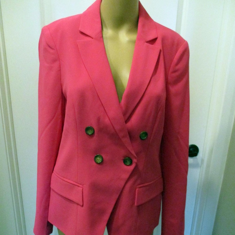 Bar III Sz 10 Double Breasted Jacket